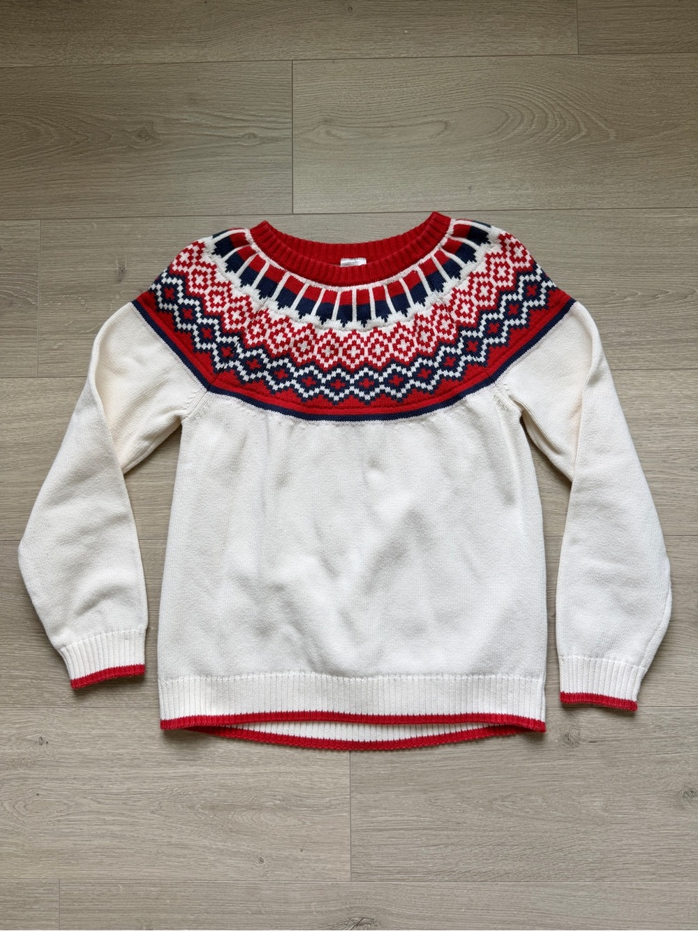 Hanna Anderson Fair Isle Sweater